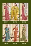 Nainisha Vol 3 By Vallabhi Georgette Printed Daily Wear Saree Exporters In India